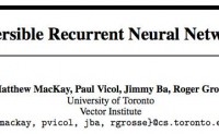 NIPS 2018｜将RNN内存占用缩小90%：多伦多大学提出可逆循环神经网络